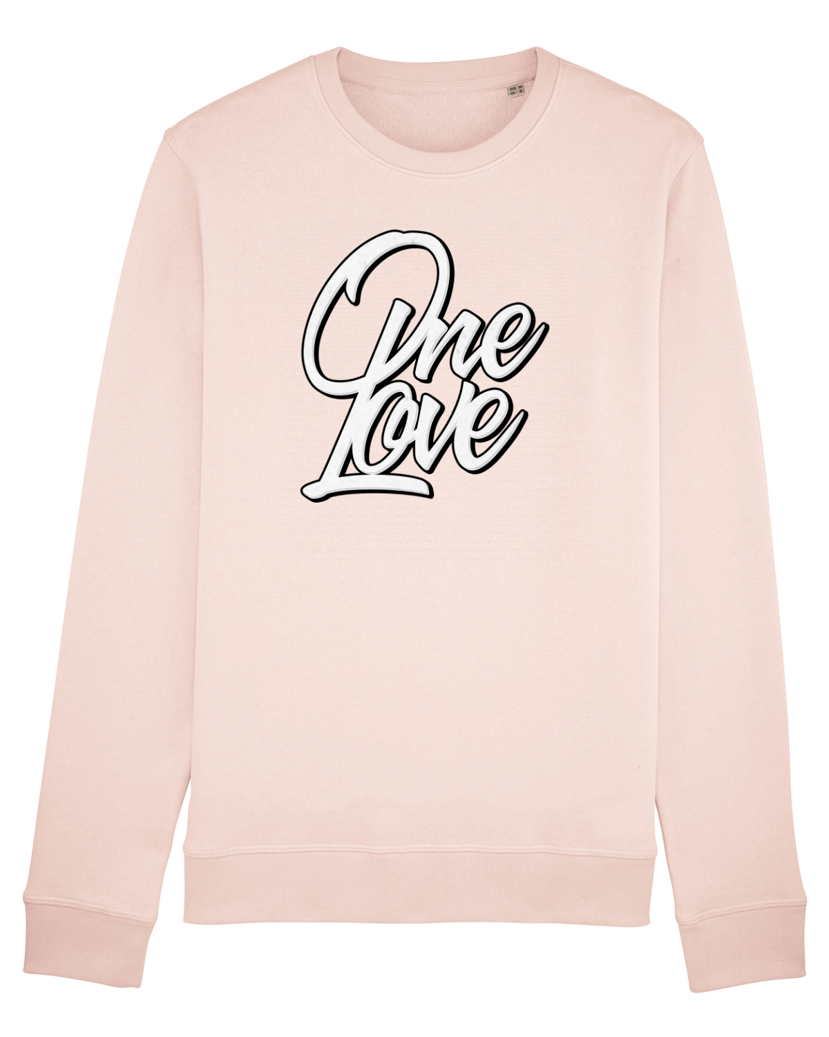 Bluză mânecă lungă Unisex Rise Candy Pink