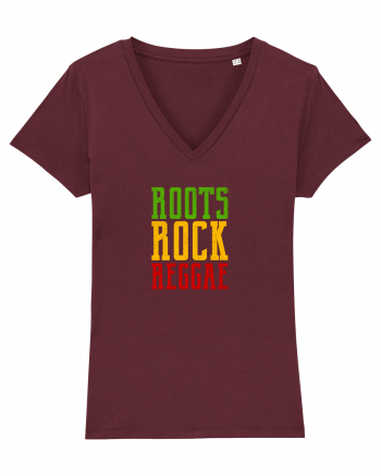 Roots Rock Reggae Burgundy