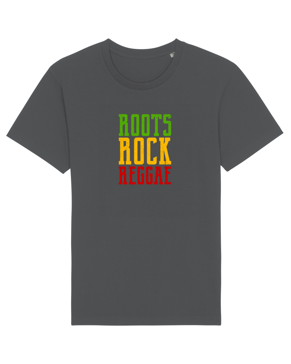 Tricou mânecă scurtă Unisex Rocker Anthracite