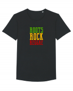 Roots Rock Reggae Tricou mânecă scurtă guler larg Bărbat Skater