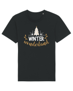 Iarna Tricou mânecă scurtă Unisex Rocker