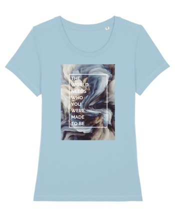 Fii tu insuti Sky Blue