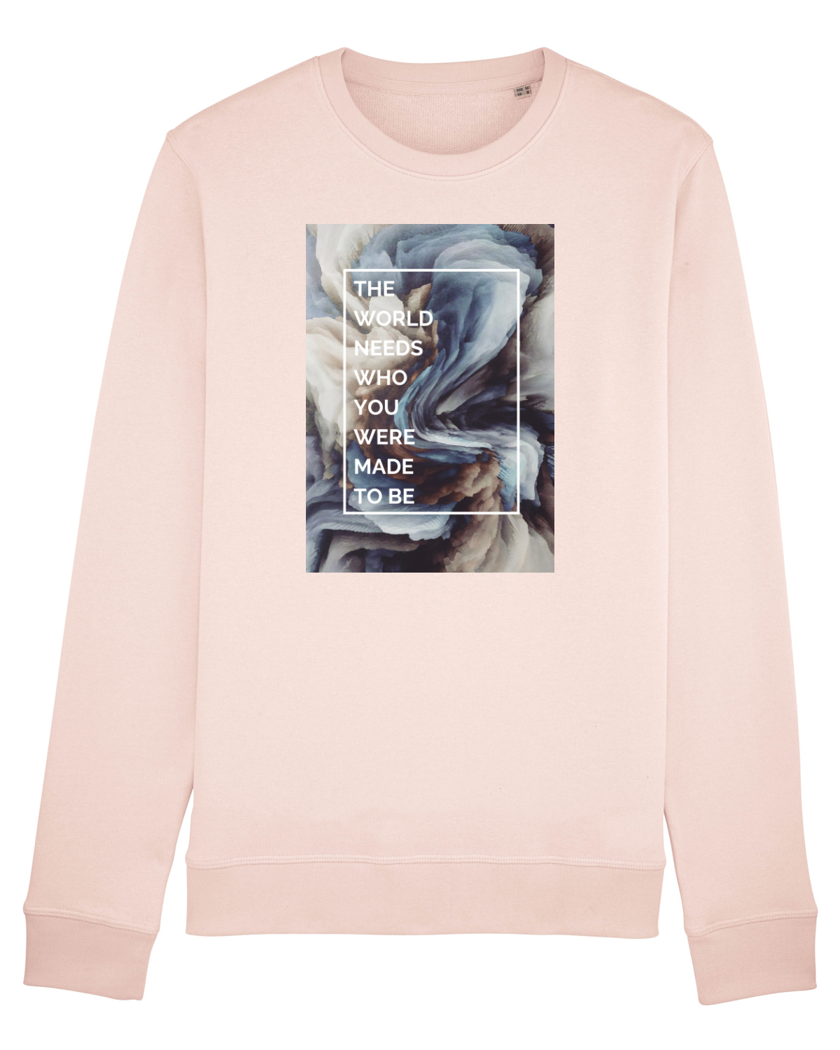 Bluză mânecă lungă Unisex Rise Candy Pink