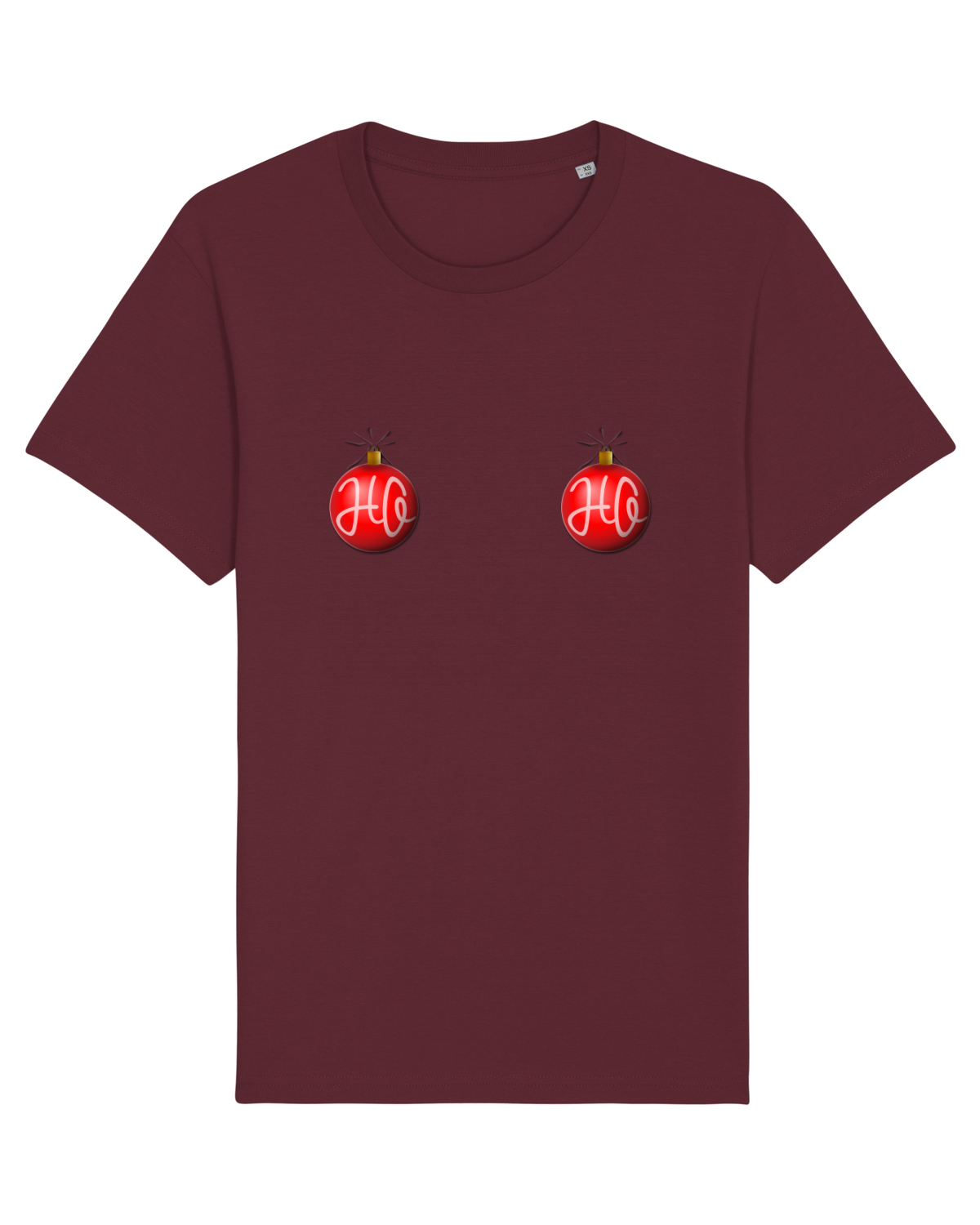 Tricou mânecă scurtă Unisex Rocker Burgundy