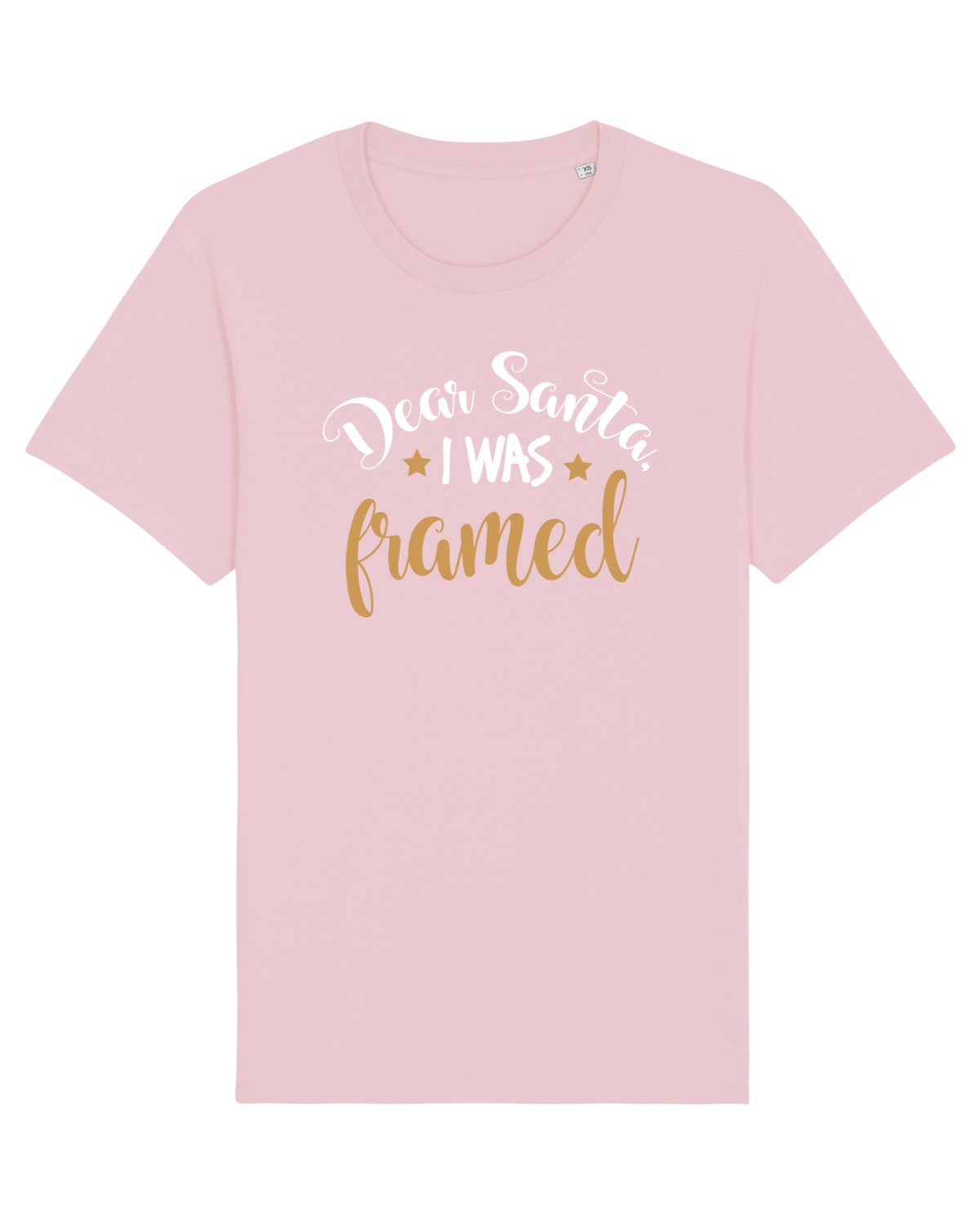 Tricou mânecă scurtă Unisex Rocker Cotton Pink