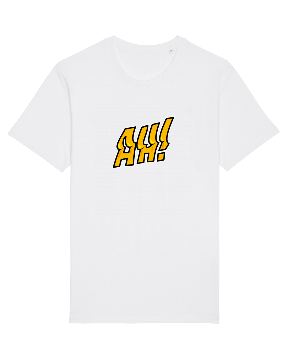 Tricou mânecă scurtă Unisex Rocker White