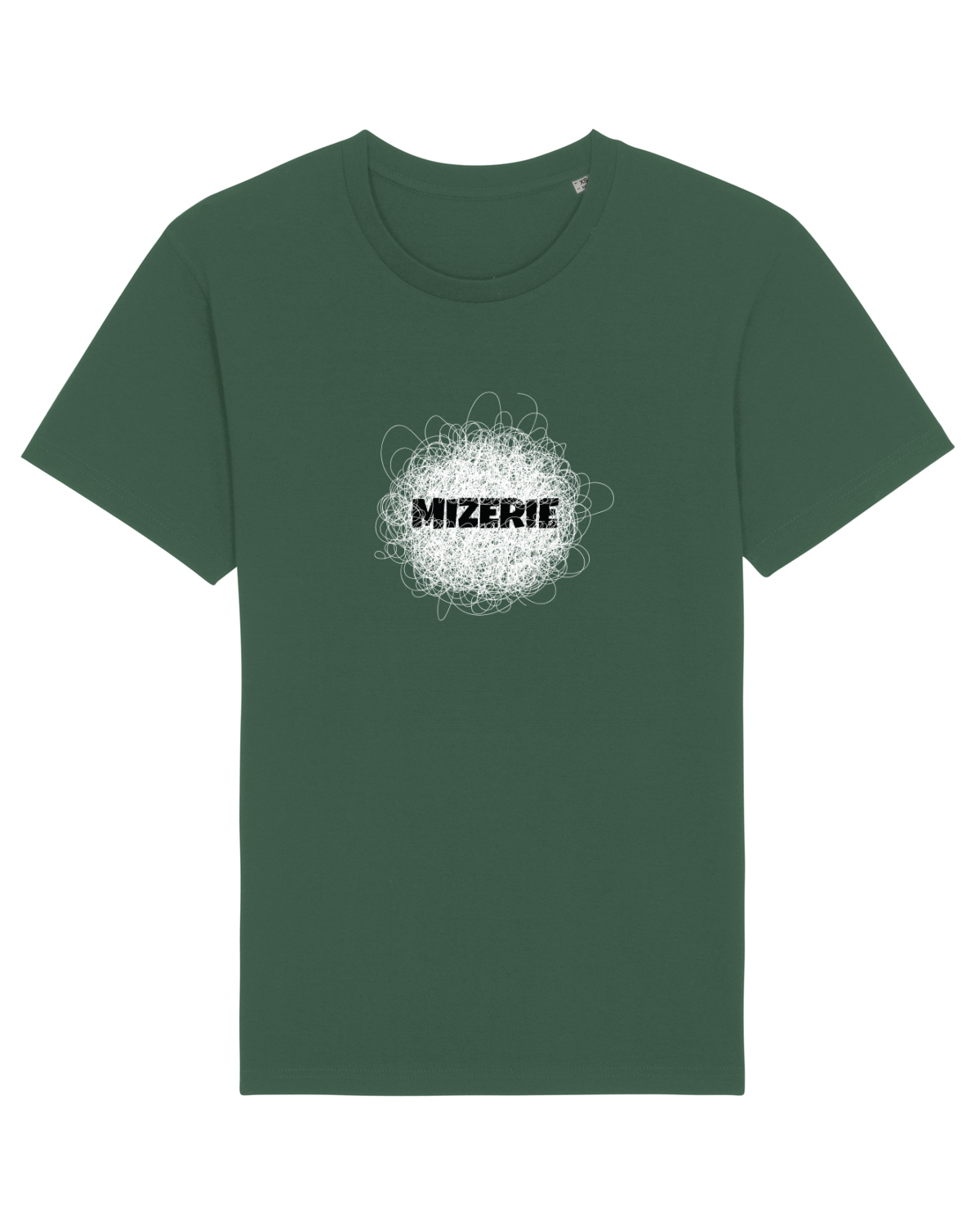 Tricou mânecă scurtă Unisex Rocker Bottle Green