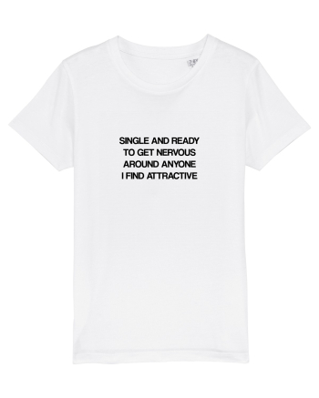 Single and ready White