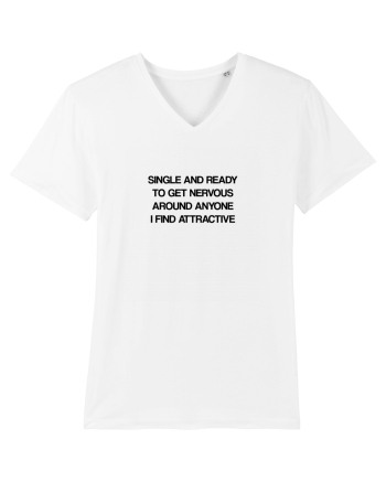 Single and ready White