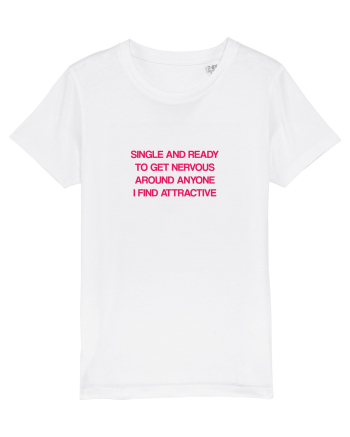 Single and ready White