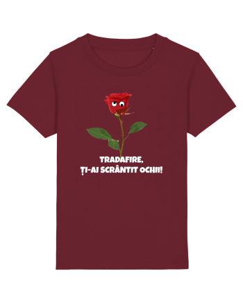 Trandafire, ti-ai scrantit ochii Burgundy