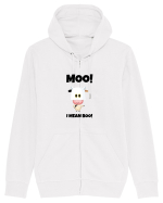 MOO! Hanorac cu fermoar Unisex Connector