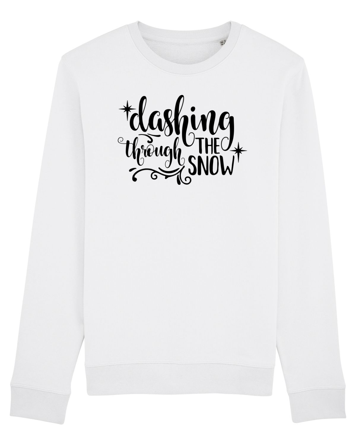Bluză mânecă lungă Unisex Rise White