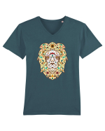 Leu Tricou mânecă scurtă guler V Bărbat Presenter