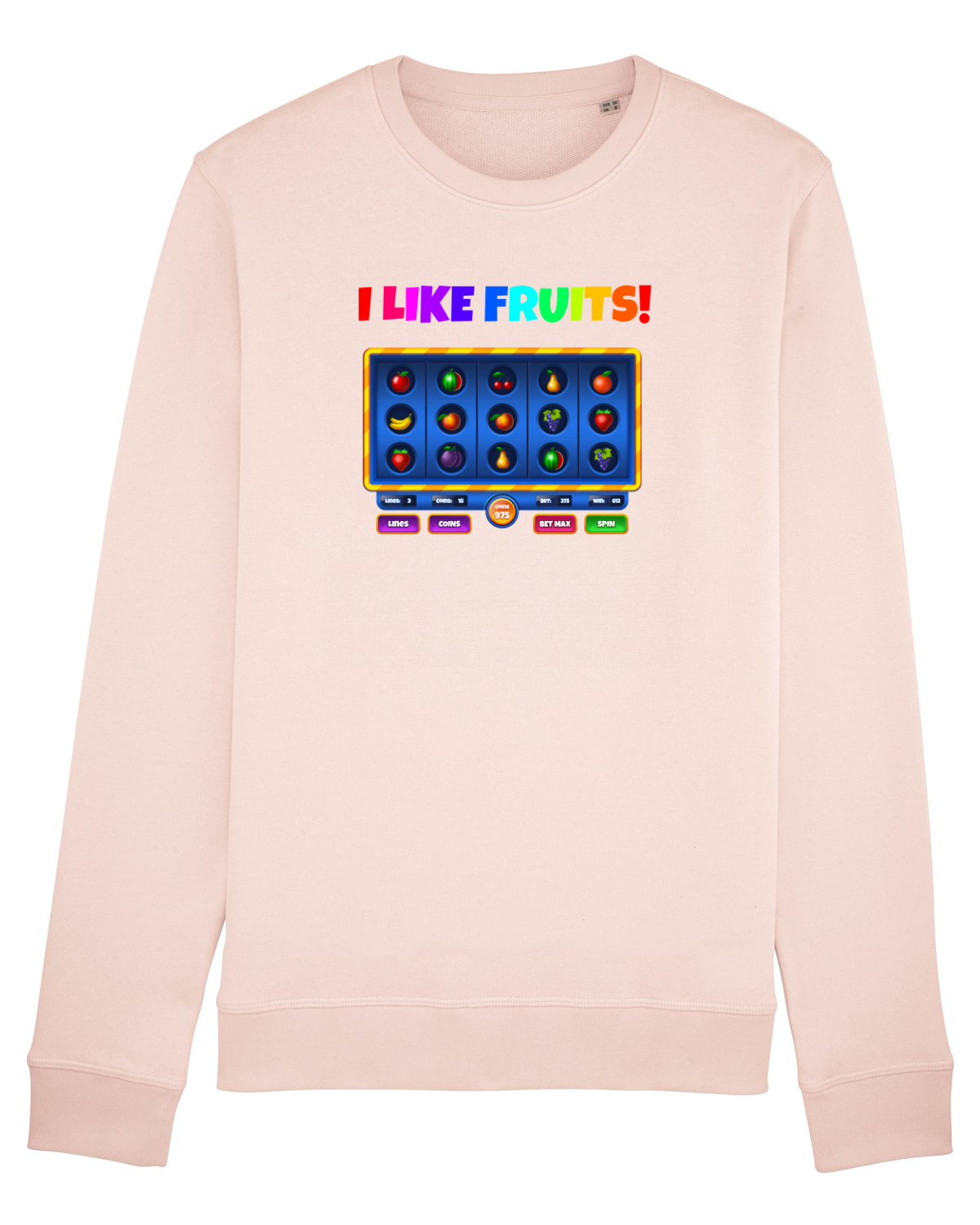 Bluză mânecă lungă Unisex Rise Candy Pink