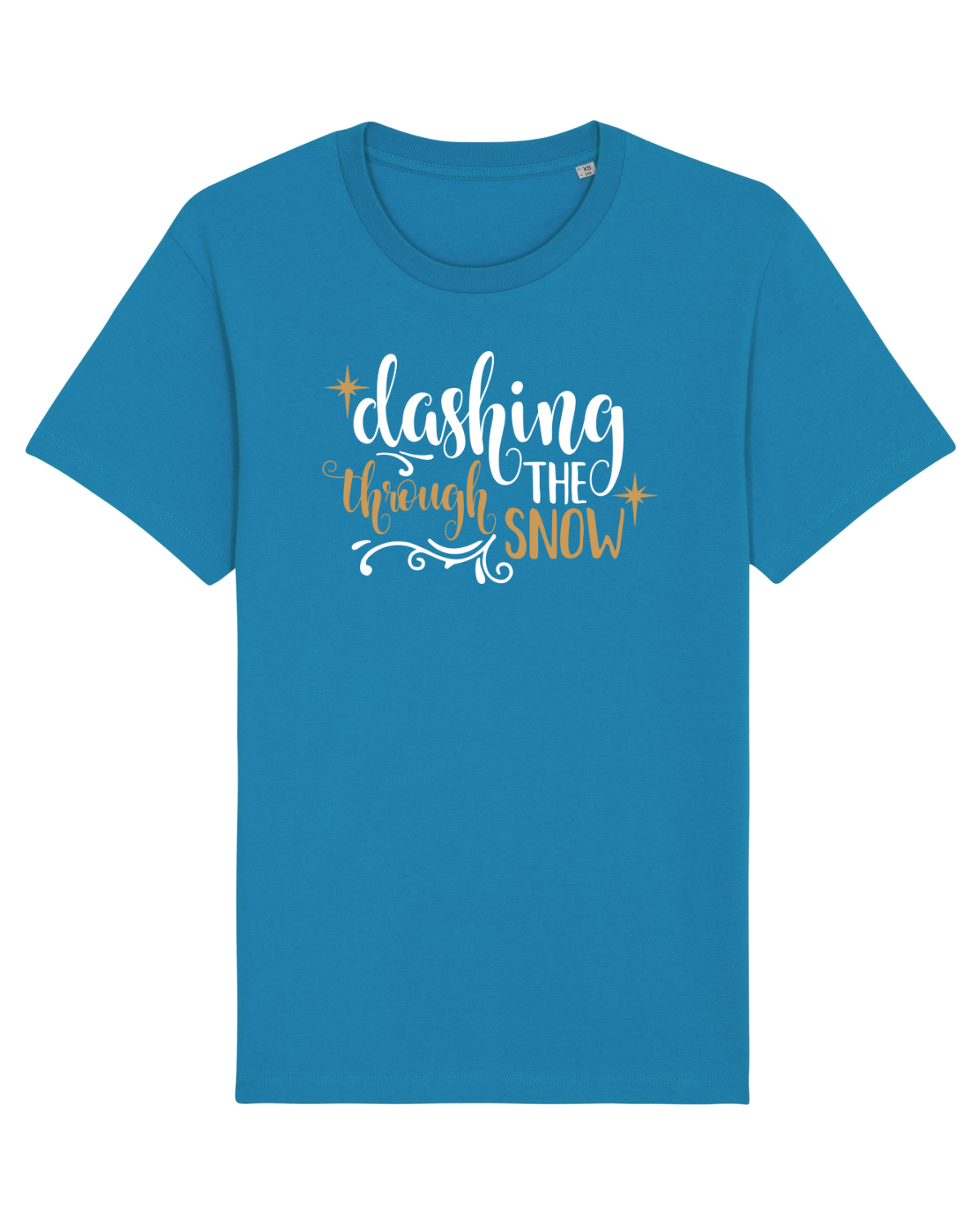 Tricou mânecă scurtă Unisex Rocker Azur