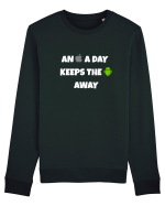 An apple a day Bluză mânecă lungă Unisex Rise