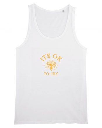 It's OK to cry White