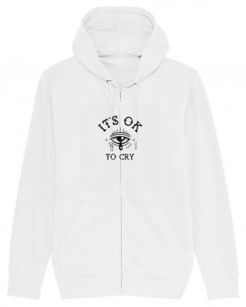It's OK to cry White