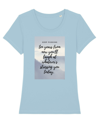 Motivational Sky Blue