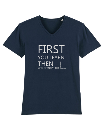 FIRST YOU LEARN WHITE French Navy