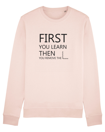 FIRST YOU LEARN BLACK Candy Pink