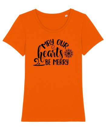Inima bucuroasă de sărbători Bright Orange