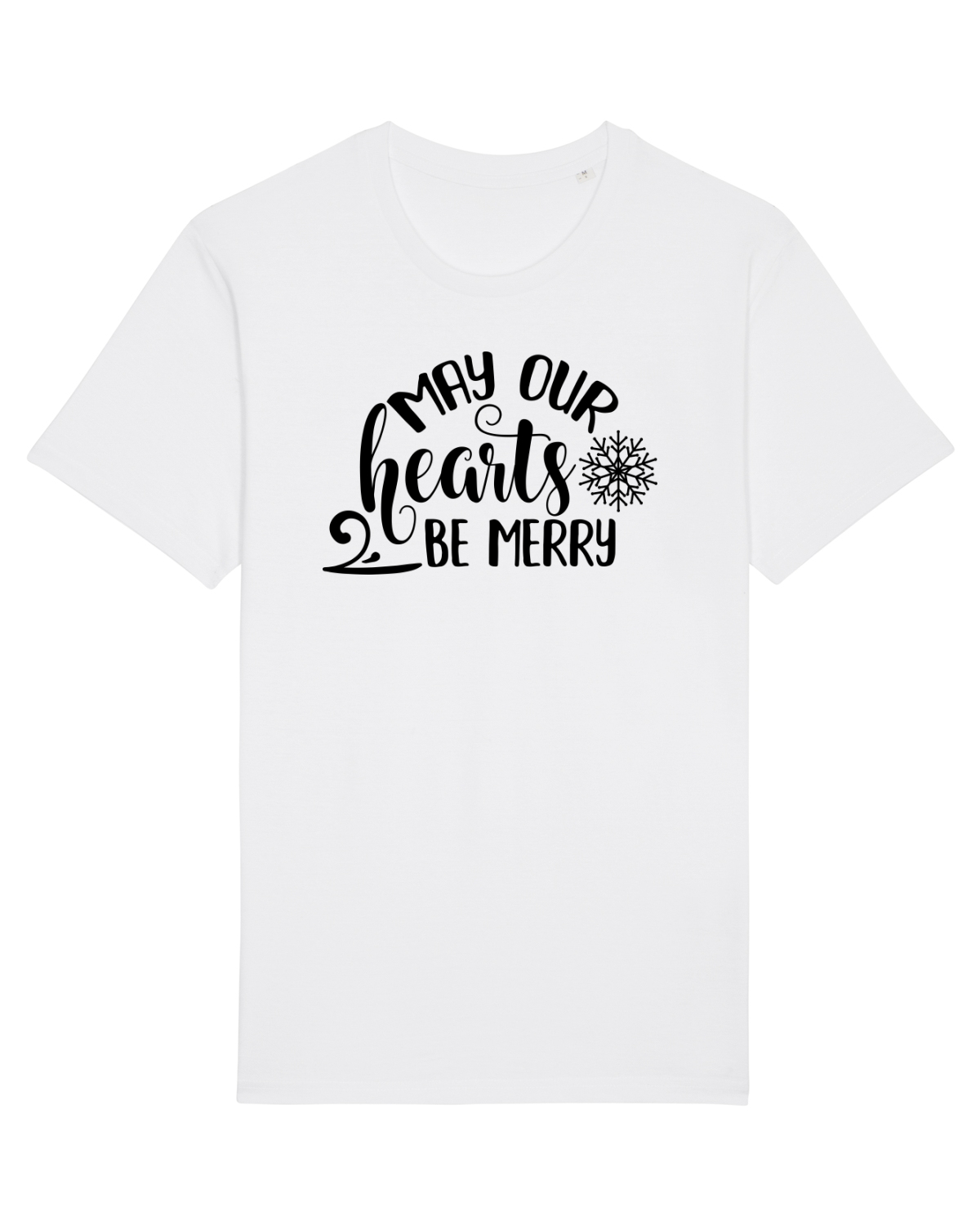 Tricou mânecă scurtă Unisex Rocker White