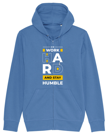 Work Hard - Stay Humble Bright Blue