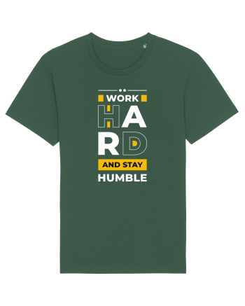 Work Hard - Stay Humble Bottle Green