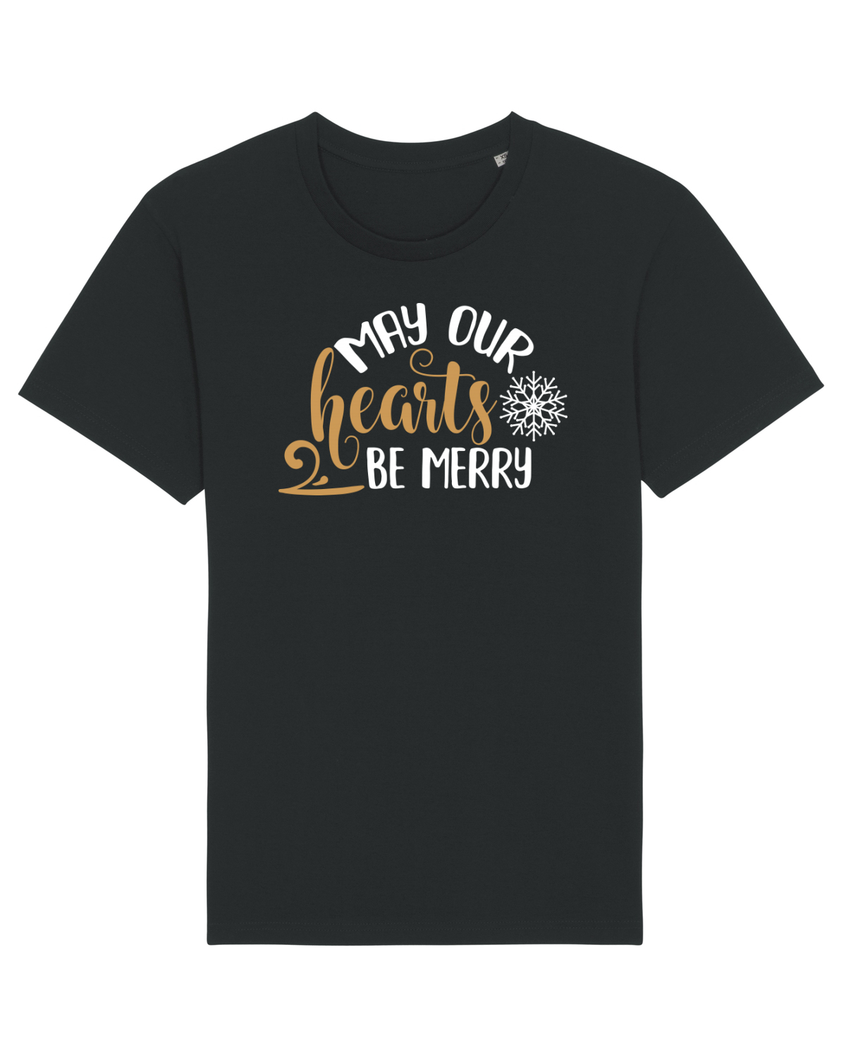 Tricou mânecă scurtă Unisex Rocker Black