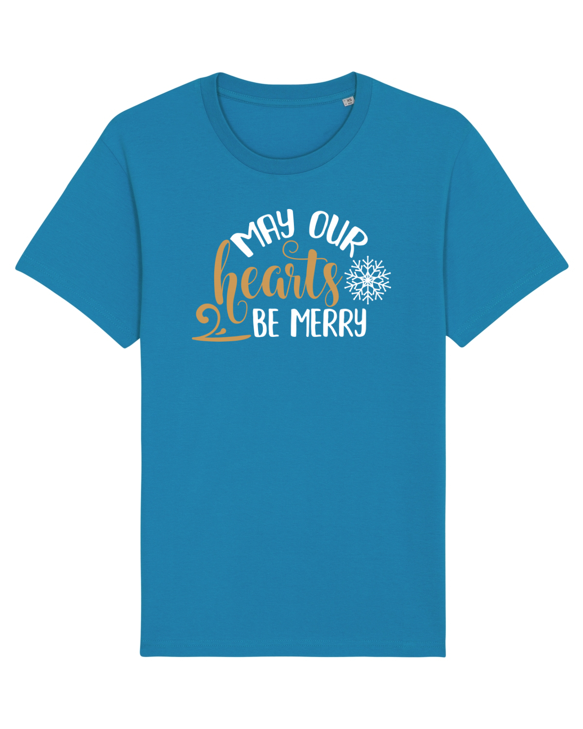 Tricou mânecă scurtă Unisex Rocker Azur