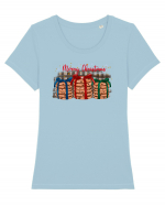 Christmas Cookies Tricou mânecă scurtă guler larg fitted Damă Expresser