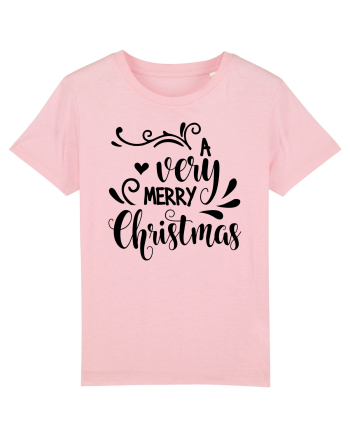 Mesaj de Crăciun Cotton Pink