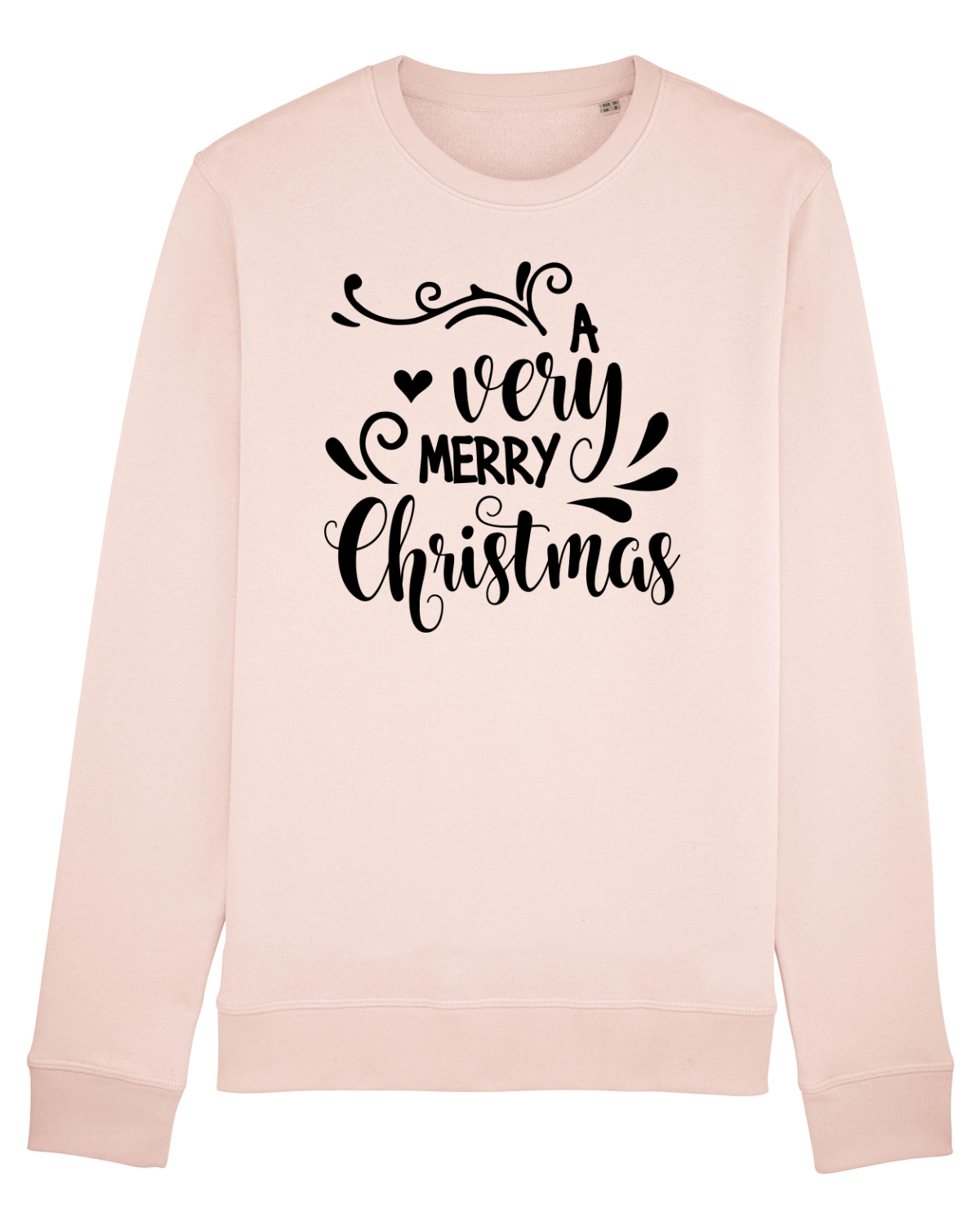 Bluză mânecă lungă Unisex Rise Candy Pink