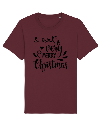 Mesaj de Crăciun Burgundy