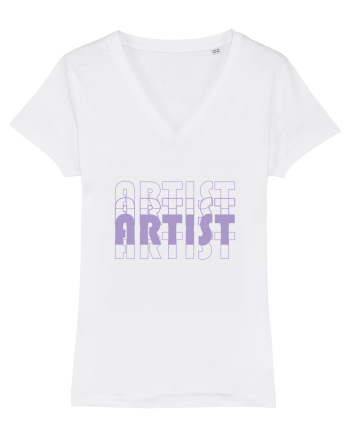 OVERLAID ARTIST White
