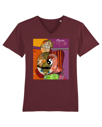 Doodle Chair Burgundy