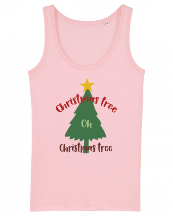 Christmas Tree, Oh, Christmas Tree Cotton Pink