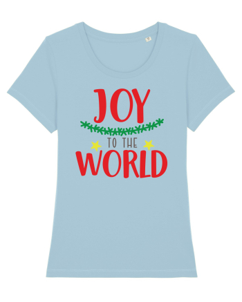 Joy to the World Sky Blue