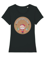 Sweet Christmas Wishes Tricou mânecă scurtă guler larg fitted Damă Expresser