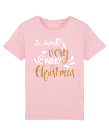 Mesaj de Crăciun Cotton Pink