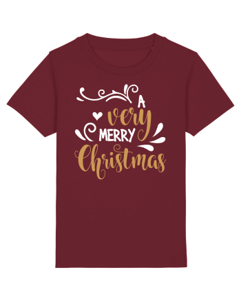 Mesaj de Crăciun Burgundy