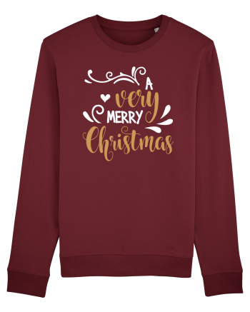 Mesaj de Crăciun Burgundy