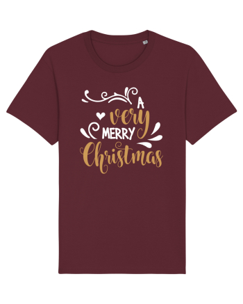 Mesaj de Crăciun Burgundy