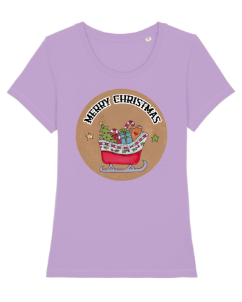 Merry Christmas Sleight Lavender Dawn
