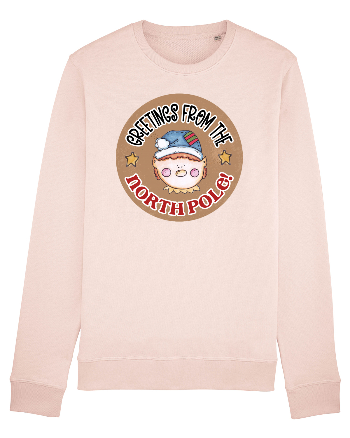 Bluză mânecă lungă Unisex Rise Candy Pink