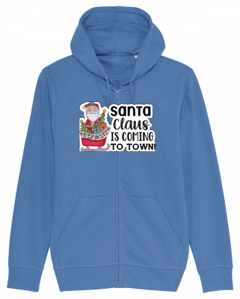Santa Claus is Coming to Town Bright Blue