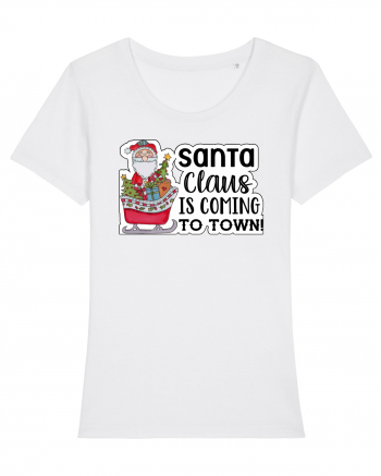Santa Claus is Coming to Town White