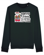 Santa Claus is Coming to Town Bluză mânecă lungă Unisex Rise